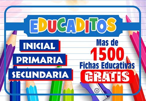 fichas rapdas|ᐈ EDUCADITOS » Mas de 1500 Fichas Educativas GRATUITAS.